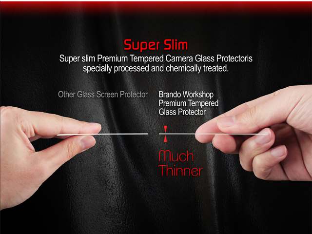 Brando Workshop Premium Tempered Glass Protector for Camera (Sony DSC-RX1)