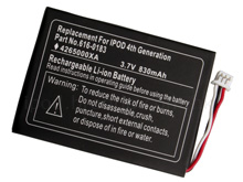 Rechargeable Battery for iPod Photo (4G)