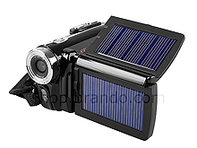 Digital Video Camcorder with Dual Solar Charger