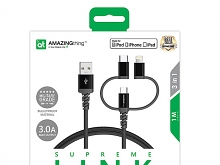 AMAZINGthing Supreme Link 3-In-1 Cable