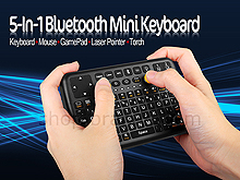5-in-1 Bluetooth Mini Keyboard