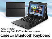 Samsung Galaxy Note 10.1 GT-N8000 Case with Bluetooth Keyboard