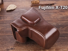 Fujifilm X-T20 Premium Protective Leather Case with Leather Strap