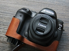 Canon EOS 5D Mark III Half-Body Genuine Leather Case Base