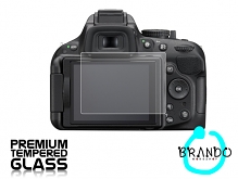 Brando Workshop Premium Tempered Glass Protector for Camera (Nikon D5200)