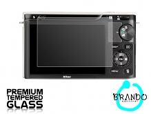 Brando Workshop Premium Tempered Glass Protector for Camera (Nikon J1)