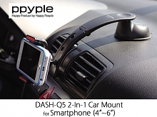 Ppyple DASH-Q5 2-In-1 Car Mount for Smartphone (4