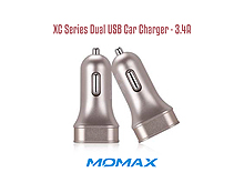 Momax XC Series Dual USB Car Charger - 3.4A