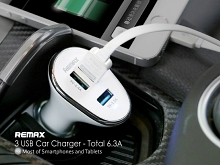REMAX 3 USB Car Charger - Total 6.3A