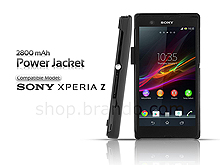 Power Jacket For Sony Xperia Z - 2800mAh