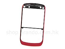BlackBerry Curve 8900 / 8930 / 9300 Replacement Front Cover - Red