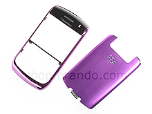 BlackBerry Curve 8900 / 8930 / 9300 Replacement Front & Back Cover - Purple