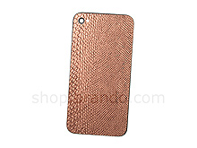 iPhone 4 Snake Skin Rear Panel - Copper