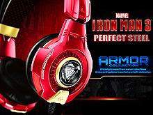 E-BLUE MARVEL IRON MAN 3 Edition ARMOR Collection Professional Hi-Fi Headset