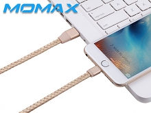 Momax Elite Link - 1M Lightning Leather Cable