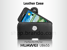 Brando Workshop Leather Case for Huawei Ascend Y200 U8655 (Pouch Type)