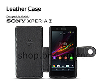 Brando Workshop Leather Case for Sony Xperia Z (Side Open)