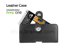 Brando Workshop Leather Case for HTC One (Pouch Type)
