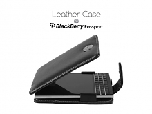 Brando Workshop Leather Case for BlackBerry Passport (Flip Top)