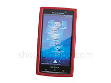 Sony Ericsson XPERIA X10 Rubberized Back Hard Case