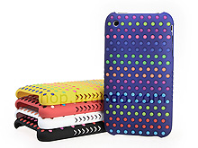 iPhone 3G / 3G S Colorful Dots Back Case