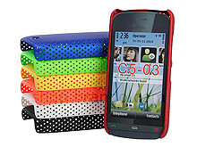 Nokia C5-03 Perforated Back Case