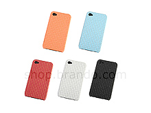 iPhone 4 Woven-Patterned Hard Case