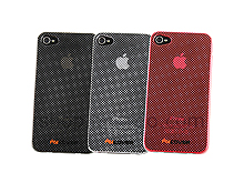 iPhone 4 Dots-Pattern Plastic Hard Case