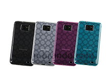 Samsung Galaxy S II Circle Patterned Soft Plastic Case
