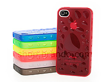 iPhone 4 Cratered Plastic Back Case