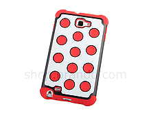 Samsung Galaxy Note Silicone Lining Dotted Case
