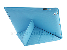 The new iPad (2012) Ultra-thin Rubber Case with Three-Sided Stand