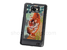 Samsung Galaxy S II 3D Motion Back Case - Tiger