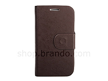 Artificial Leather Case For Samsung Galaxy S III I9300 (Side Open)