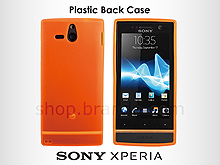 Sony Xperia U ST25i Matte Plastic Back Case