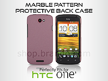 HTC One S Marble Pattern Protective Back Case