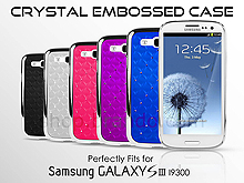 Samsung Galaxy S III I9300 Crystal Embossed Case