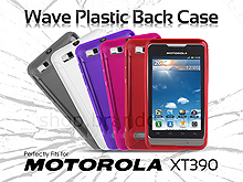Motorola MOTOLUXE XT390 Wave Plastic Back Case