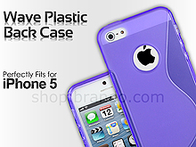 iPhone 5 / 5s / SE Wave Plastic Back Case