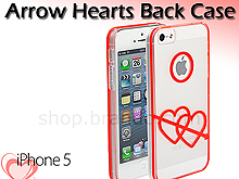 iPhone 5 / 5s / SE Arrow Hearts Back Case