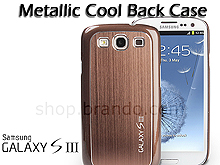 Samsung Galaxy S III I9300 Metallic Cool Back Case