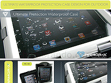 ARMOR-X Armor Case Series - Ultimate Waterproof Protection Hard case for iPad / Tablet