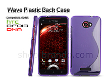 HTC Droid DNA Wave Plastic Back Case