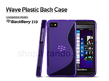 BlackBerry Z10 Wave Plastic Back Case