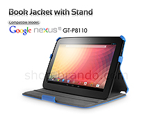 Google Nexus 10 GT-P8110 Book Jacket with Stand