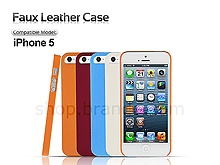 Faux Leather Case for iPhone 5 / 5s / SE