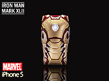 iPhone 5 / 5s MARVEL Iron Man Mark XLII (42) Protective Case with LED Light Reflector (Limited Edition)
