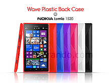 Nokia Lumia 1520 Wave Plastic Back Case