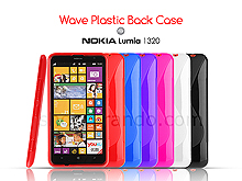 Nokia Lumia 1320 Wave Plastic Back Case