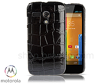 Motorola Moto G Crocodile Leather Back Case